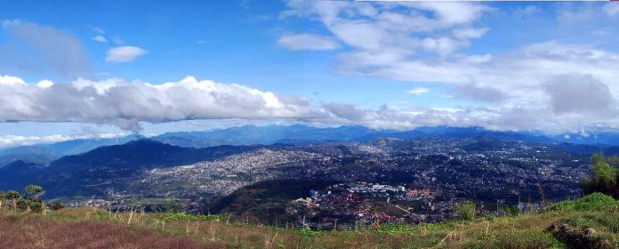 Baguio City from Mt. Cabuyao