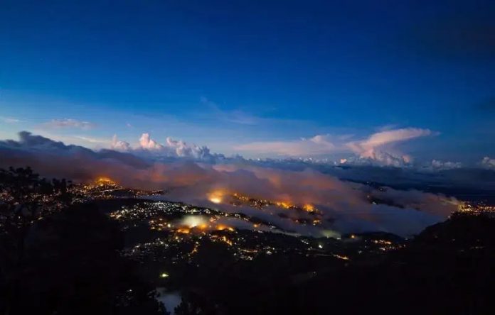 Baguio Evening Clouds