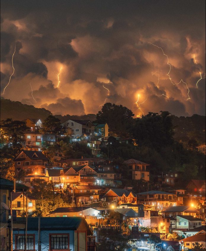 Baguio Thunder Storm